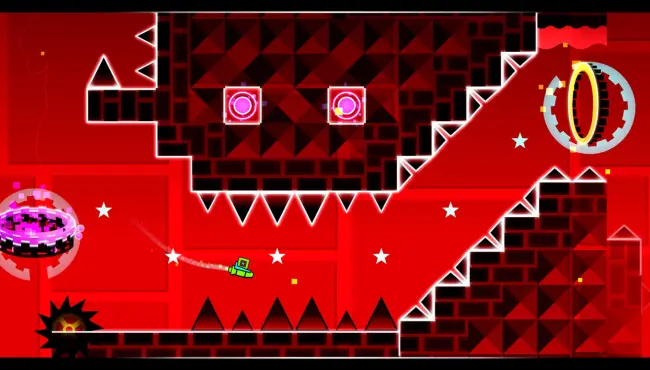 Geometry Dash APK para iOS - Nivel Demonio